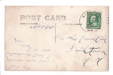 NH, NEWFIELDS - Town Hall - RPPC - SH7212