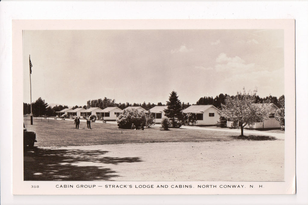 NH, NORTH CONWAY - Stacks Lodge and Cabins - RPPC - R00931