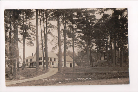 NH, North Weare - The Pines - @1916 RPPC postcard - A10064