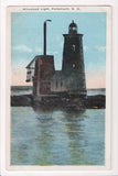 NH, Portsmouth - Whaleback Light, Lighthouse, Light House - A06711