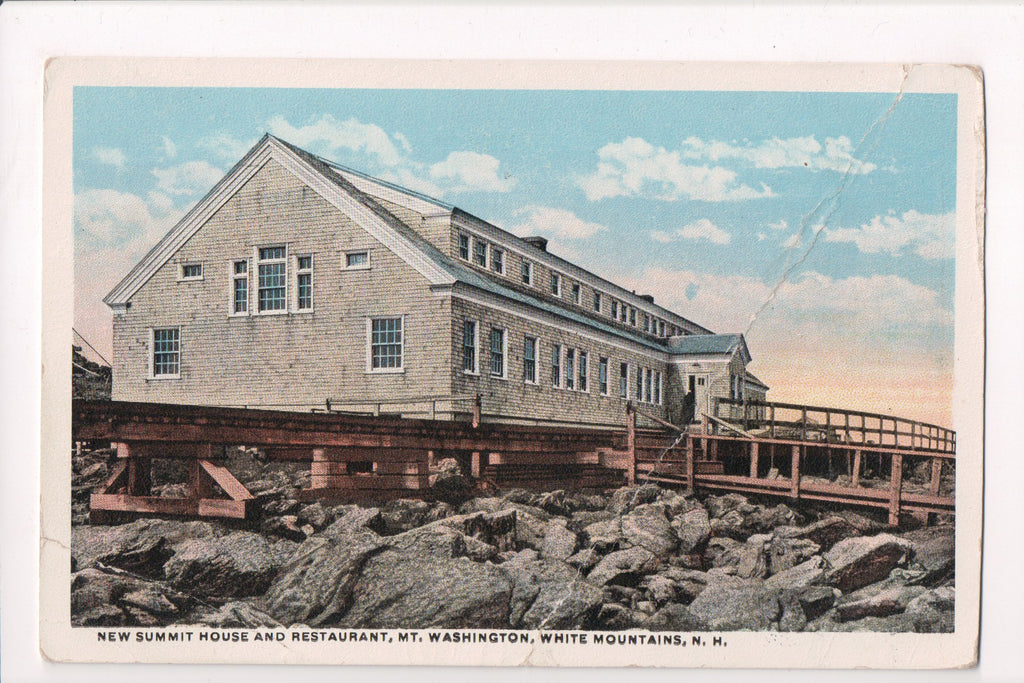 NH, Mt Washington - Summit House and Restaurant (the NEW) - J03354 **DAMAGED / A