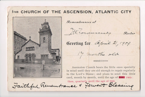 NJ, Atlantic City - Church of the Ascension (ONLY Digital Copy Avail)- A07381