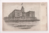 NJ, ATLANTIC CITY - Rudolf Hotel from the sea, Ottenheimer card - B17054