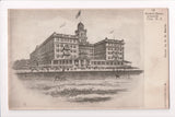 NJ, Atlantic City - Rudolf Hotel from the sea, Ottenheimer card - B17054