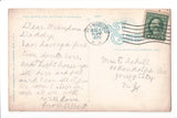 NJ, BEACON BEACH - Light House, Lighthouse, people (original SOLD) - B17164