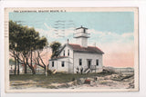 NJ, Beacon Beach - Light House, Lighthouse, people (ONLY Digital Copy Avail) - B17164