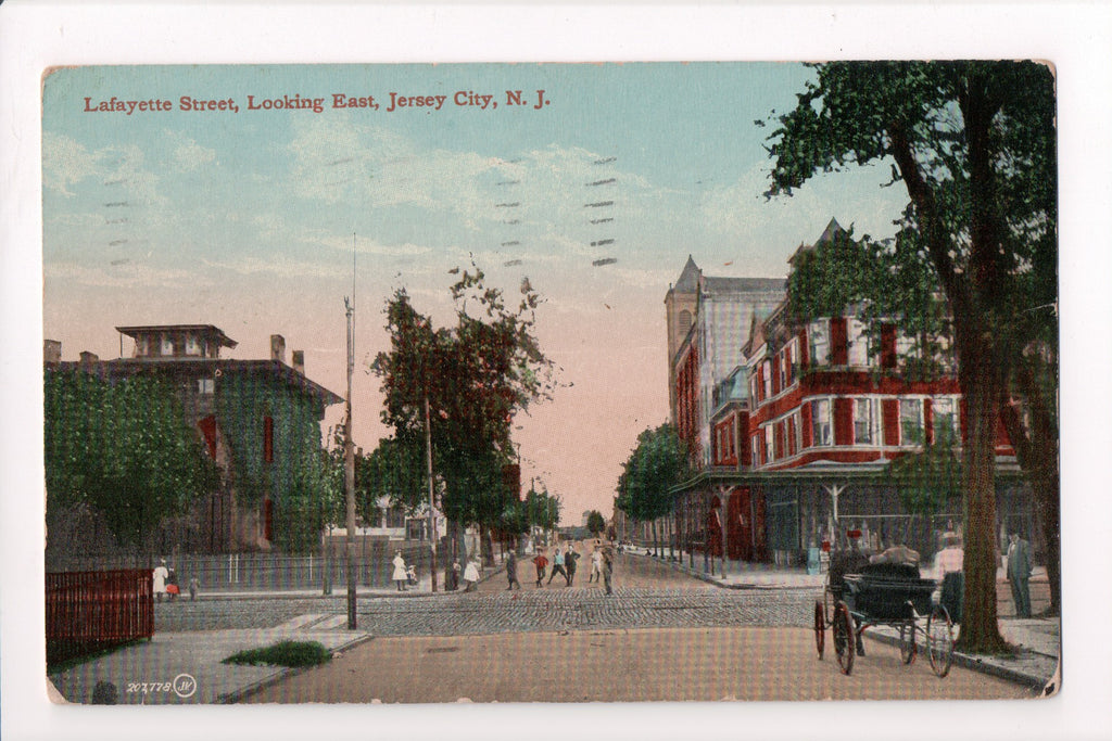 NJ, JERSEY CITY - Lafayette St, kids (original SOLD) - C08731