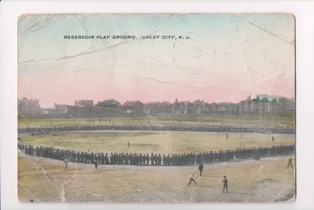 NJ, JERSEY CITY - Reservoir Play Ground, Ball Park (original SOLD) - C08721