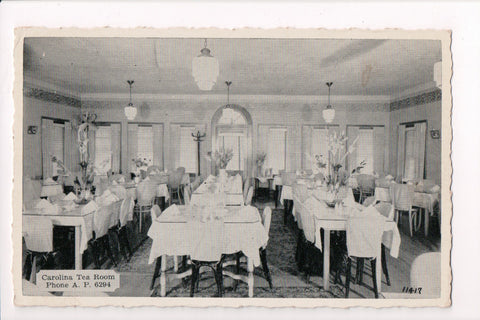 NJ, NEPTUNE - Carolina Tea Room interior postcard - D04182