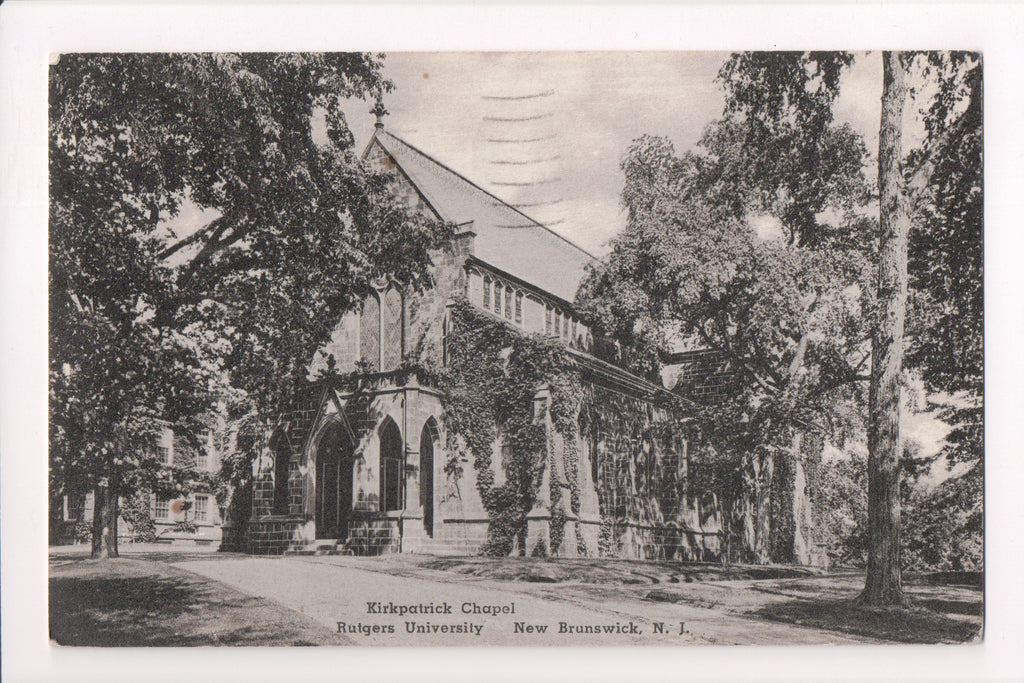NJ, NEW BRUNSWICK - Rutgers University Kirkpatrick Chapel - B17266