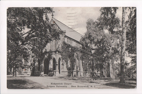 NJ, NEW BRUNSWICK - Rutgers University Kirkpatrick Chapel - B17266