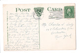 NJ, Newark - Greetings from, multi view - postcard mailed in 1916 - w02696