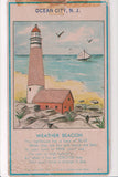 NJ, Ocean City - Weather Beacon - hygroscope - Light House - B17262