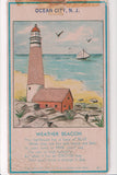 NJ, Ocean City - Weather Beacon - hygroscope - Light House - B17262