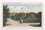 NJ, PASSAIC - Second Ward Park, white tires on bike on path - A07189