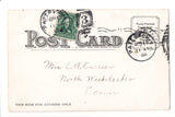 NJ, PATERSON - Baptist Church, Broadway - @1906 postcard - w02712