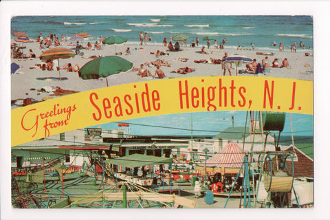 NJ, SEASIDE HEIGHTS - Greetings from (original SOLD) - NJ0009