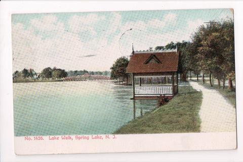 NJ, SPRING LAKE - bridge, walkway (original SOLD) - EP0085