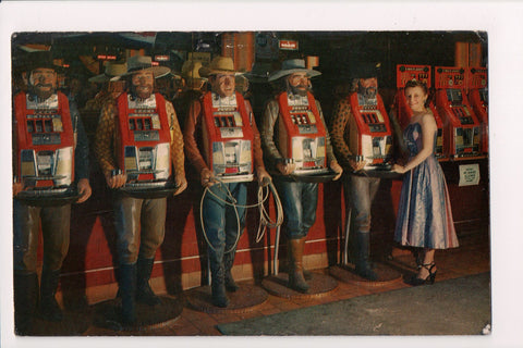 NV, Reno? - fake men w/Slot Machines in their chests, few others - NL0085