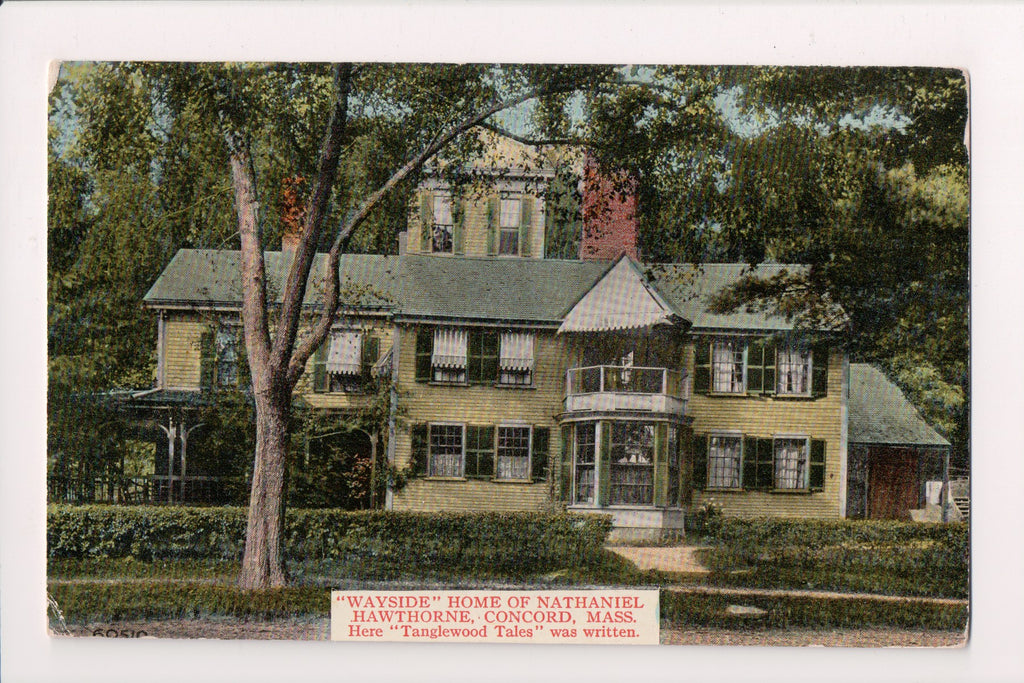 MA, CONCORD - Wayside Nathaniel Hawthorne house - NL0234