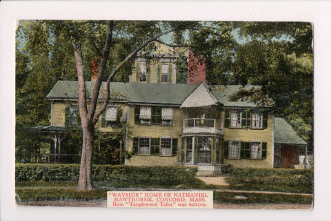 MA, Concord - Wayside Nathaniel Hawthorne house - NL0234