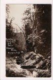 NY, MORAVIA - Fillmore Glen - Pinacle Pulpit, Falls - Cooper (original SOLD) NL0274
