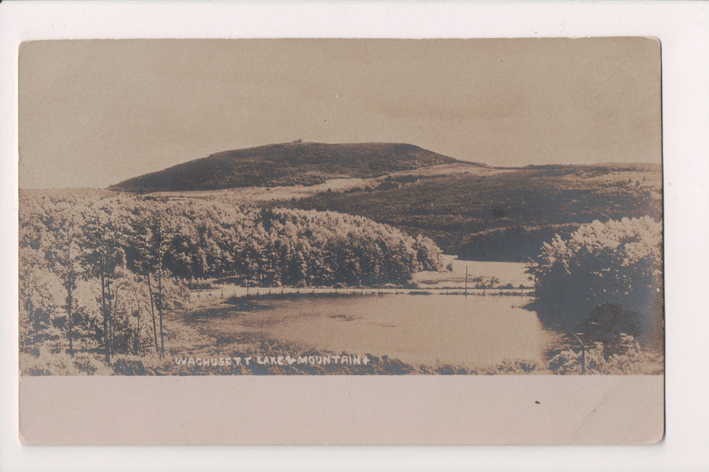 NY, WACHUSETT - Lake, Road and Mountains (original SOLD) NL0275