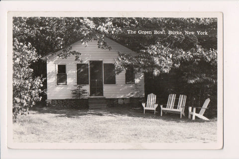 NY, BURKE - The Green Bowl - 1947 RPPC - NL0276