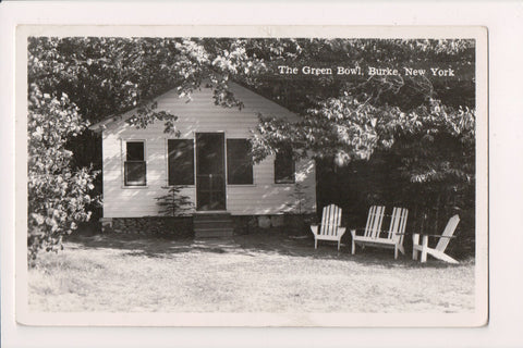 NY, Burke - The Green Bowl - 1947 RPPC - NL0276