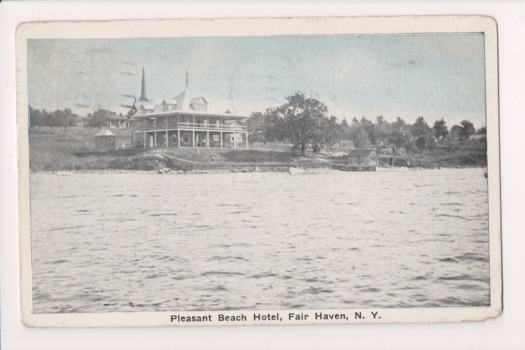 NY, FAIR HAVEN - Pleasant Beach Hotel @1923 (original SOLD) NL0282