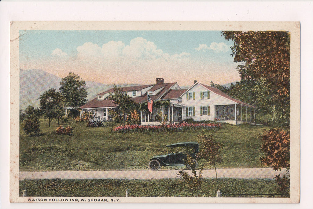 NY, West Shokan - Watson Hollow Inn postcard - NL0295