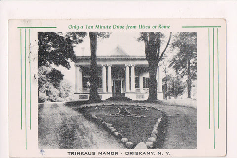 NY, ORISKANY - Trinkaus Manor - old postcard - NL0302