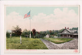 NY, NORTH ELBA - John Browns House and yard postcard - NL0307