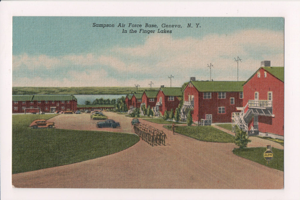 NY, Geneva - Sampson Air Force Base postcard - NL0311