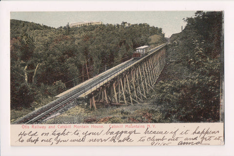 NY, Catskill Mountain - Otis Railway, Catskill Mountain House - NL0322