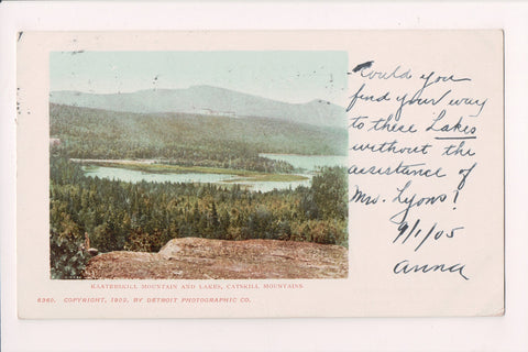 NY,  CATSKILL MOUNTAIN - Kaaterskill Mtn and Lake (original SOLD NL0325