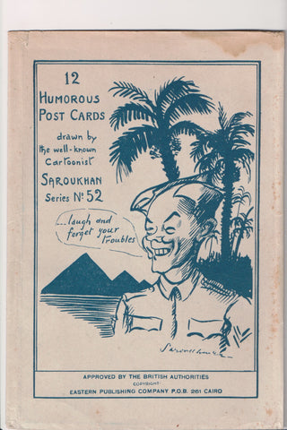 Military - Humorous caricatures artist Saroukhan - set cover - NL0354-sleeve