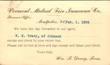 VT, Montpelier - VT MUTUAL FIRE INSURANCE CO - Postal Card - NL0418