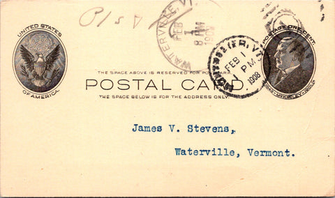 VT, MONTPELIER - VT Mutual Fire Insurance Co - Postal Card (original SOLD) NL0418