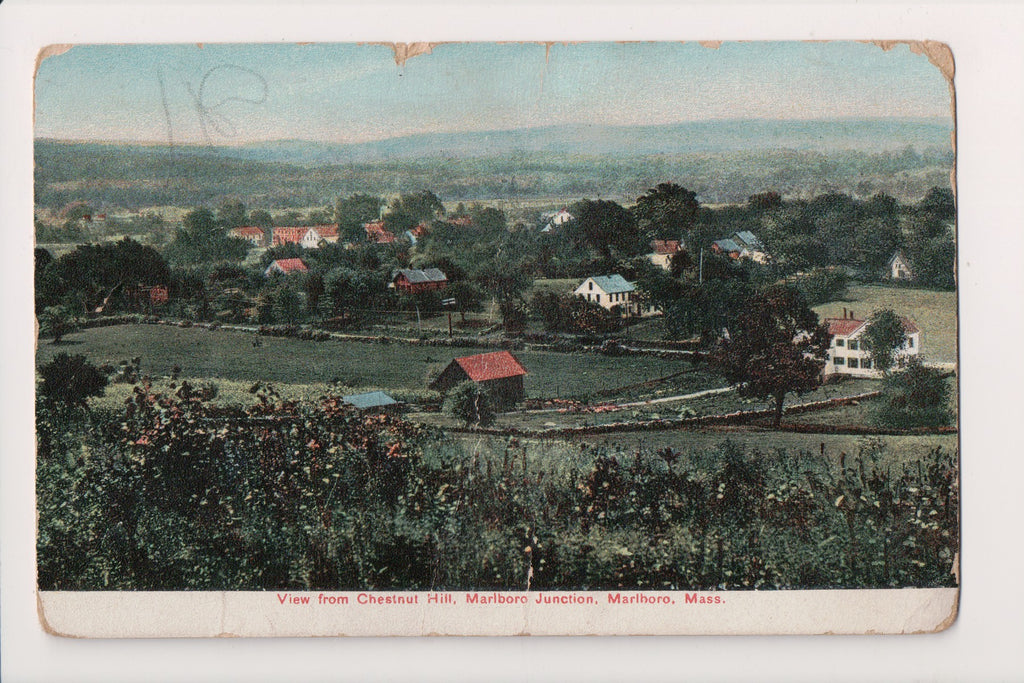 MA, Marlboro - Marlboro Junction BEV - 1910 postcard - NL0535