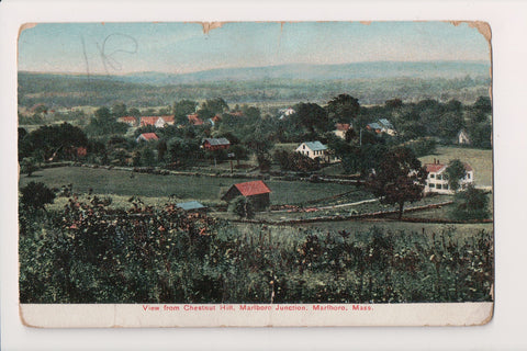 MA, Marlboro - Marlboro Junction BEV - 1910 postcard - NL0535