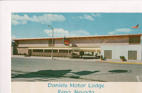 NV, Reno - Daniels Motor Lodge @1961 postcard - NV0007