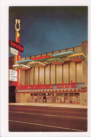 NV, Reno - Horshoe Club showing Slot Machines in the doorway - NV0008