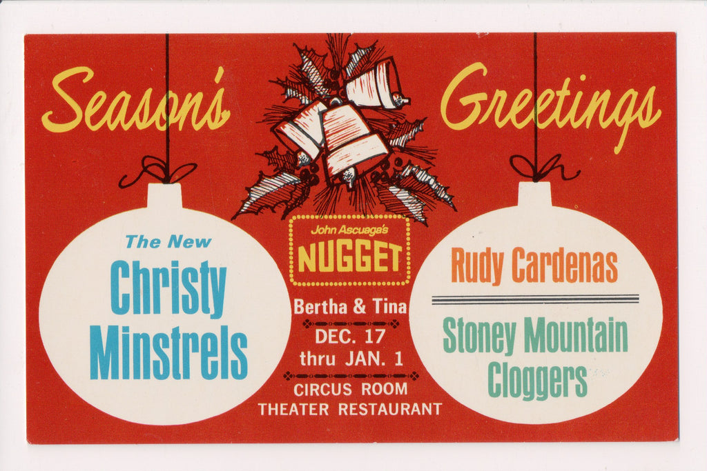 NV, EAST RENO - John Ascuagas NUGGET theater Restaurant - NV0016