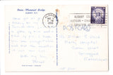 NY, ALBANY - Dunn-Memorial Bridge - ALBANY COUNTY slogan postmark - A06608