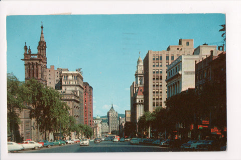 NY, ALBANY - State Street - @1959 Tulip Festival slogan cancel - sh7041