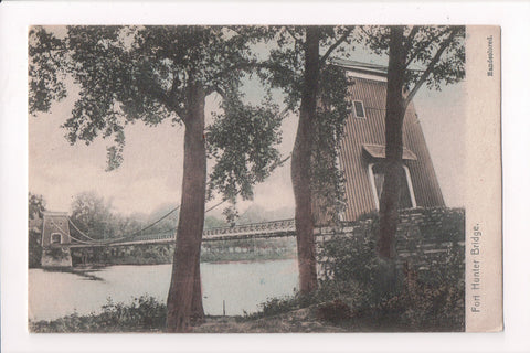 NY, Amsterdam - Fort Hunter Bridge postcard - D17195