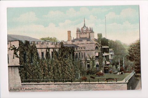 NY, Auburn - Auburn Prison @1911 vintage postcard - cr0017