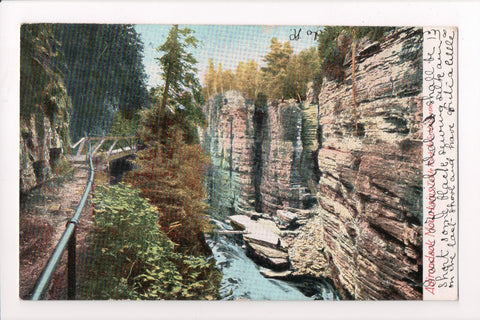 NY, Ausable Chasm - Table Rock view from above @1908 - C17061