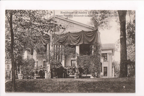 NY, BUFFALO - Ansley D Wilcox res - when Pres Roosevelt took oath - B06111